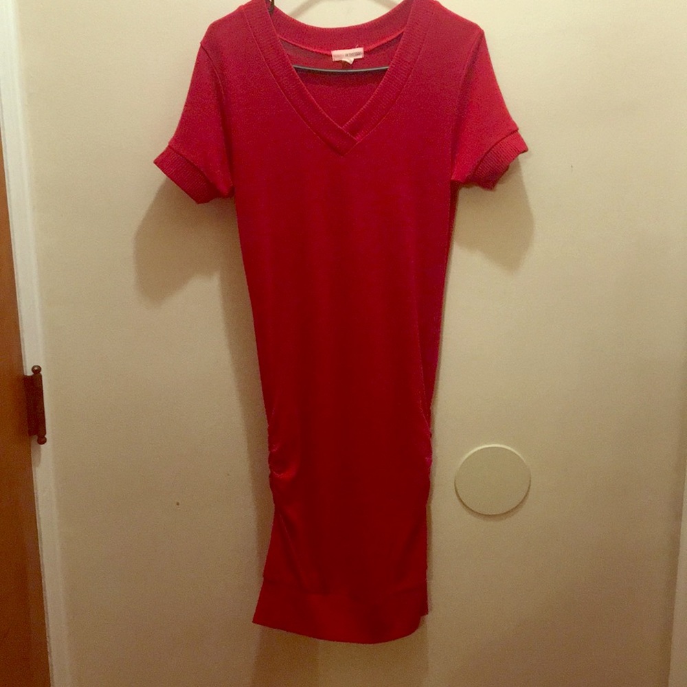 Red ZENANA OUTFITTERS comfy dress